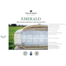 Emerald Mattress & True Edge Deep Divan Set by Harrison Spinks