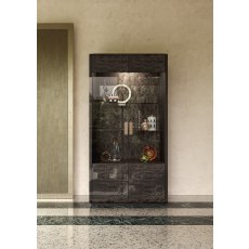 New York 2 Door Display Cabinet by ALF Italia