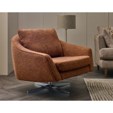 Bowie Lounge Swivel Chair by Ashwood