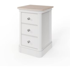 Chatsworth Narrow 3 Drawer Bedside