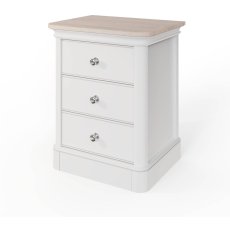 Chatsworth Wide 3 Drawer Bedside