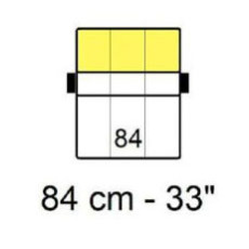 Tuniz Armless Chair Module 84cm (No Recliner) by Marinelli Home