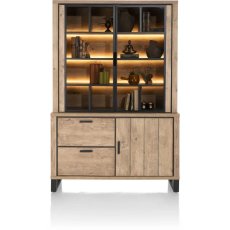 Pavarotti 140 x 210cm Showcase Cabinet by Habufa