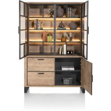 Pavarotti 140 x 210cm Showcase Cabinet by Habufa