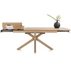 Nyon 170-230 x 100cm Extending Dining Table by Habufa (3 Finishes Available)