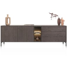 Trenton 240cm Sideboard (Clay) by Habufa Trenton 240cm Sideboard (Clay) by Habufa
