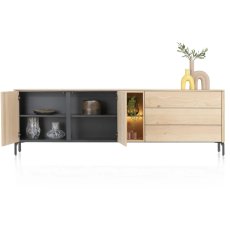 Trenton 240cm Sideboard (Natural) by Habufa