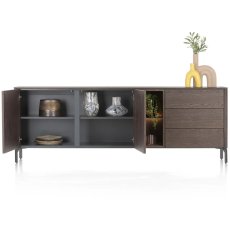 Trenton 210cm Sideboard (Clay) by Habufa