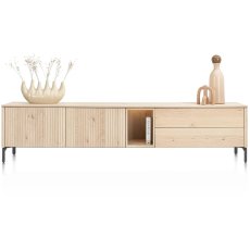 Trenton 240cm Lowboard (Natural) by Habufa Trenton 240cm Lowboard (Natural) by Habufa