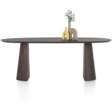 Trenton 210 x 105cm Dining Table (Clay) by Habufa Trenton 210 x 105cm Dining Table (Clay) by Habufa