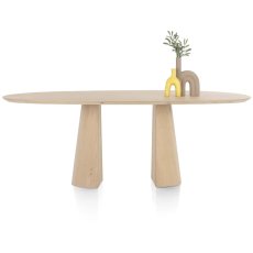 Trenton 210 x 105cm Dining Table (Natural) by Habufa