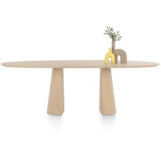 Trenton 240 x 110cm Dining Table (Natural) by Habufa