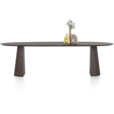 Trenton 270 x 120cm Dining Table (Clay) by Habufa Trenton 270 x 120cm Dining Table (Clay) by Habufa