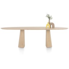 Trenton 270 x 120cm Dining Table (Natural) by Habufa