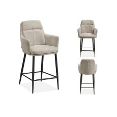 Pair of Bologna Bar Stools (Three Colours Available) by MaxFurn