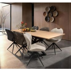 Chesterfield 160-210 x 90cm Extending Dining Table (Straight Version) by MaxFurn Chesterfield 160-210 x 90cm Extending Dining Table (Straight Version) by MaxFurn