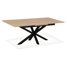 Chesterfield 180-230 x 90cm Extending Dining Table (Straight Version) by MaxFurn