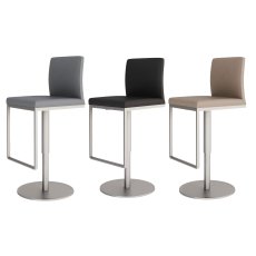 Cadiz Gas Lift Bar Stool by HND (Available in 3 Colours)