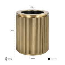 Planter Ironville 50 (Brushed Gold)