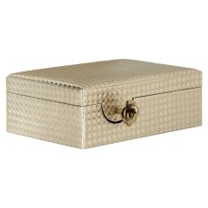 Storage box Trace big (Gold)