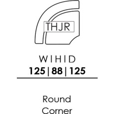 Skandia Round Corner 125 x 125cm (THJR)