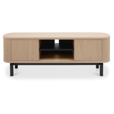Luma Scandi Oak & Peppercorn Entertainment Unit