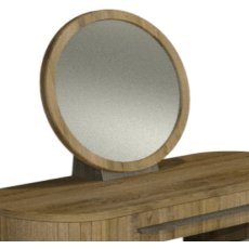 Luma Knotty Oak & Weathered Oak Vanity Mirror