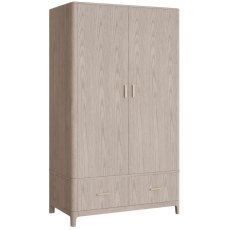 Zenia 2 Door 2 Drawer Wardrobe