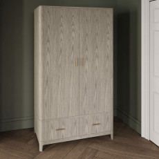 Zenia 2 Door 2 Drawer Wardrobe