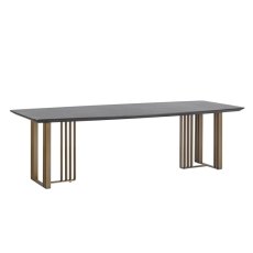 Maverick 260 x 105cm Dining Table (Charcoal) by Richmond Interiors