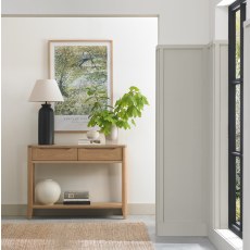 Chester Oak Console Table by Bentley Designs