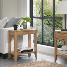 Chester Oak Side Table by Bentley Designs