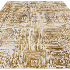 Kuza Portrait Gold Rug by Asiatic Kuza Portrait Gold Rug by Asiatic