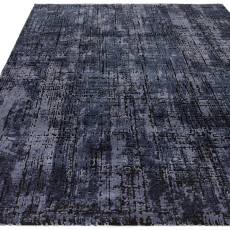 Kuza Abstract Navy Rug by Asiatic Kuza Abstract Navy Rug by Asiatic