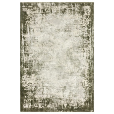 Kuza Border Green Rug by Asiatic Kuza Border Green Rug by Asiatic