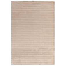 Kuza Plain Stripe Beige Rug By Asiatic
