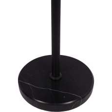 Storm Mesh Black Table Lamp With Shade