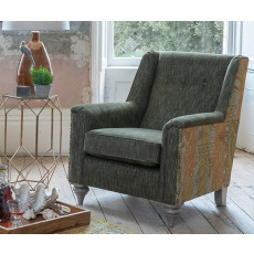 Darcey Accent Chair (Two Tone) by Alstons