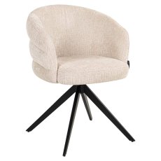 Serenity Swivel Dining Chair (Niagara Beige) by Richmond Interiors