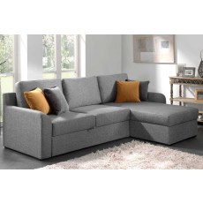 Elba Chaise Sofa Bed (Right Hand Version) by Softnord