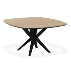 Percival 90 x 90cm Dining Table (Danish Oval Version) by MaxFurn