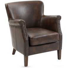 Harlen Armchair (Tan PU Leather)