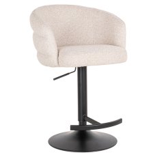 Nikki Swivel Bar Stool (Niagara Beige) by Richmond Interiors
