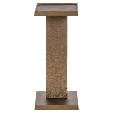 Foley Brass Antique End Table by Richmond Interiors