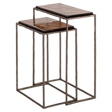 Villano Bronze End Tables (Set of 2) by Richmond Interiors