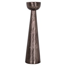 Saphira Smoke Small Candle Holder by Richmond Interiors Saphira Smoke Small Candle Holder by Richmond Interiors