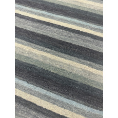 Spice Pepper Stripe Rug by Gooch