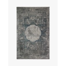 Toros Distressed Mamluk Blue Rug by Gooch