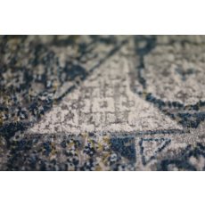 Toros Distressed Mamluk Blue Rug by Gooch