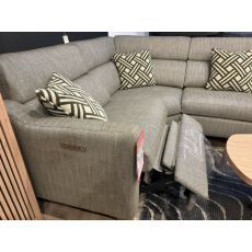 Otis Corner Sofa with Electric Recliner by Ashwood Designs (Showroom Clearance)